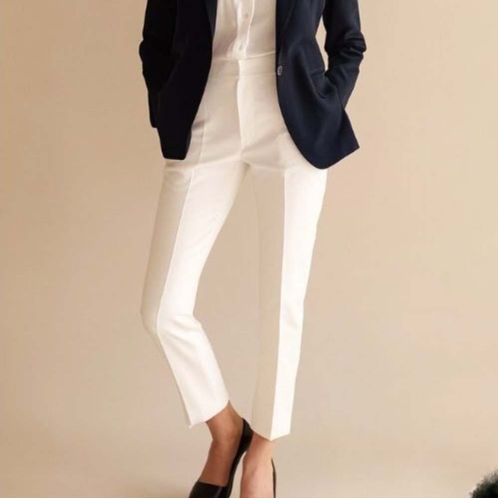 Banana Republic NWT White Sloan Fit Pants